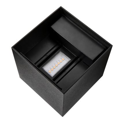 Nordlux - LED vonkajšie nástenné svietidlo MILDA LED/4,9W/230V IP44 čierne