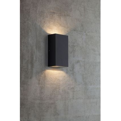 Nordlux - LED Vonkajšie nástenné svietidlo ROLD LED/10,5W/230V IP54 čierna