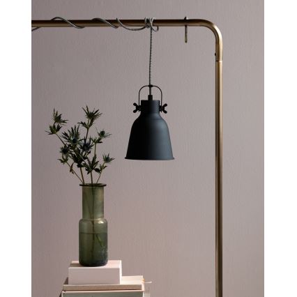 Nordlux - Luster na lanku ADRIAN 1xE27/25W/230V pr. 16 cm antracit
