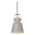Nordlux - Luster na lanku ADRIAN 1xE27/25W/230V pr. 16 cm šedá