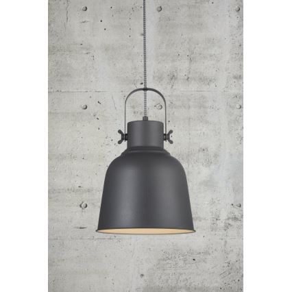 Nordlux - Luster na lanku ADRIAN 1xE27/40W/230V pr. 25 cm antracit