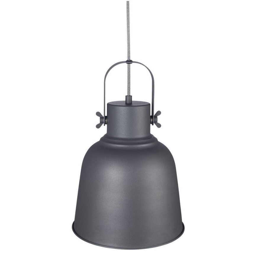 Nordlux - Luster na lanku ADRIAN 1xE27/40W/230V pr. 25 cm antracit