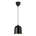 Nordlux - Luster na lanku ANGLE 1xE27/25W/230V čierny