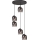 Nordlux - Luster na lanku BOSHI 5xE14/40W/230V