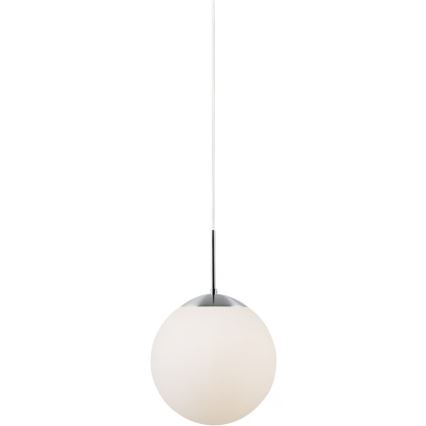 Nordlux - Luster na lanku CAFE 1xE27/15W/230V pr. 15 cm biela