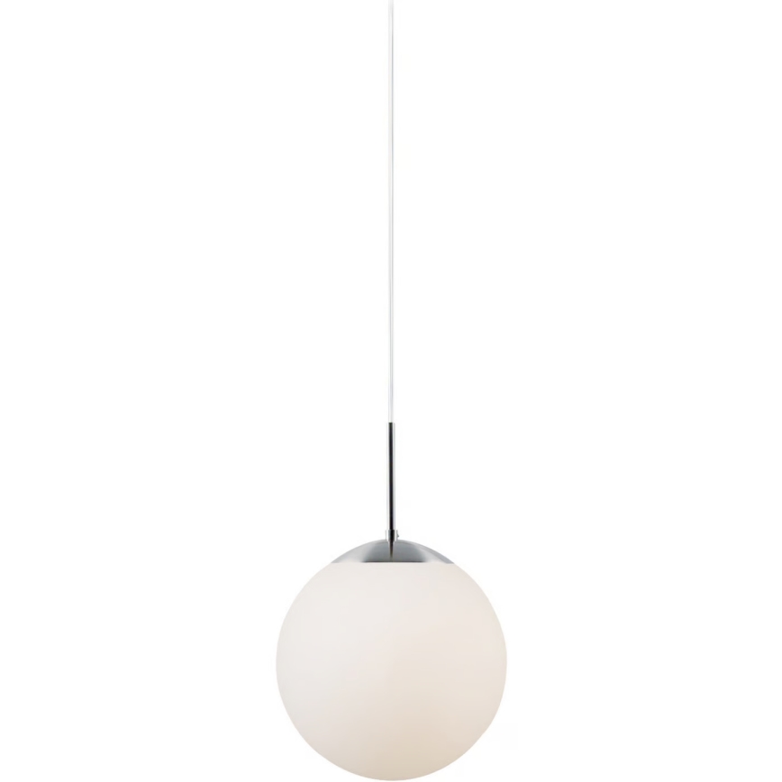 Nordlux - Luster na lanku CAFE 1xE27/15W/230V pr. 15 cm biela