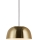 Nordlux - Luster na lanku CERA 1xE27/60W/230V zlatá