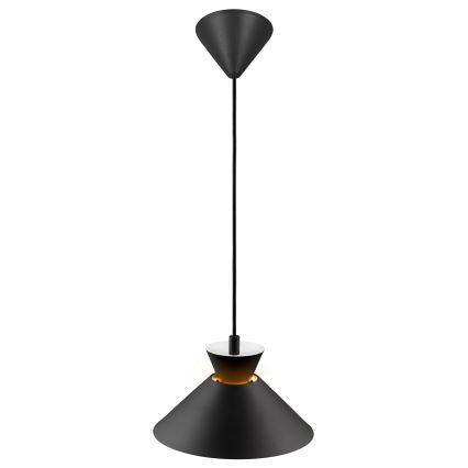 Nordlux - Luster na lanku DIAL 1xE27/40W/230V pr. 25 cm čierna