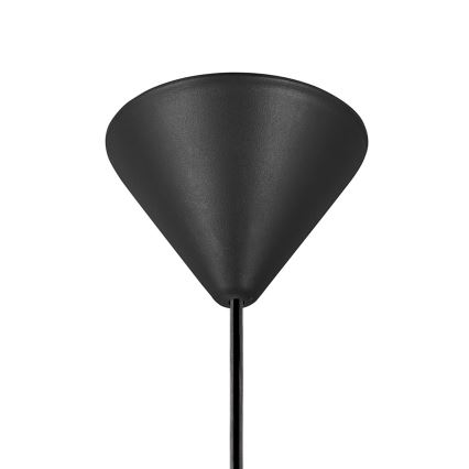 Nordlux - Luster na lanku DIAL 1xE27/40W/230V pr. 25 cm čierna