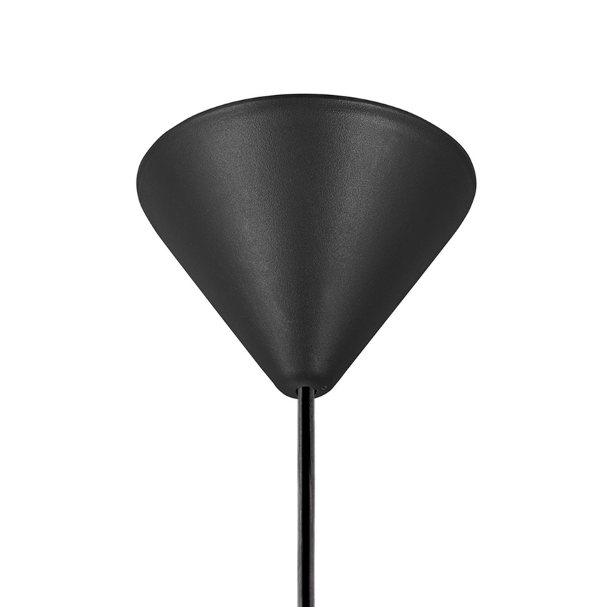 Nordlux - Luster na lanku DIAL 1xE27/40W/230V pr. 25 cm čierna