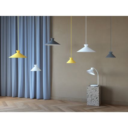 Nordlux - Luster na lanku DIAL 1xE27/40W/230V pr. 45 cm biela