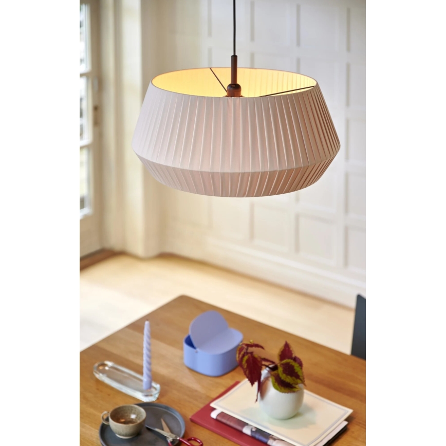Nordlux - Luster na lanku DICTE 1xE27/60W/230V pr.53 cm béžová