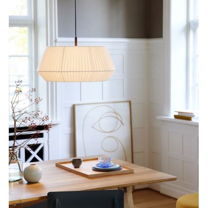Nordlux - Luster na lanku DICTE 1xE27/60W/230V pr. 53 cm biela