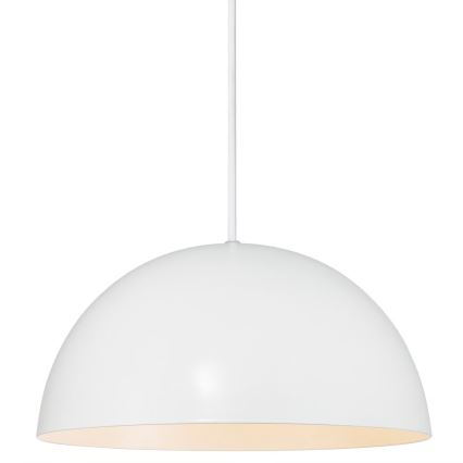 Nordlux - Luster na lanku ELLEN 1xE27/40W/230V pr. 30 cm biela