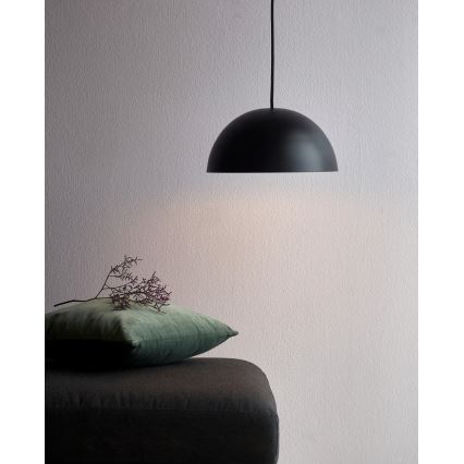 Nordlux - Luster na lanku ELLEN 1xE27/40W/230V pr. 30 cm čierna