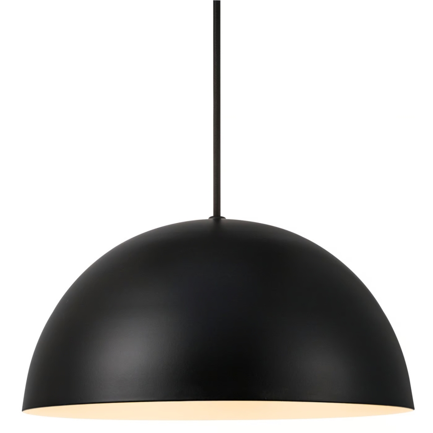 Nordlux - Luster na lanku ELLEN 1xE27/40W/230V pr. 30 cm čierna