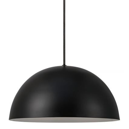 Nordlux - Luster na lanku ELLEN 1xE27/40W/230V pr. 30 cm čierna