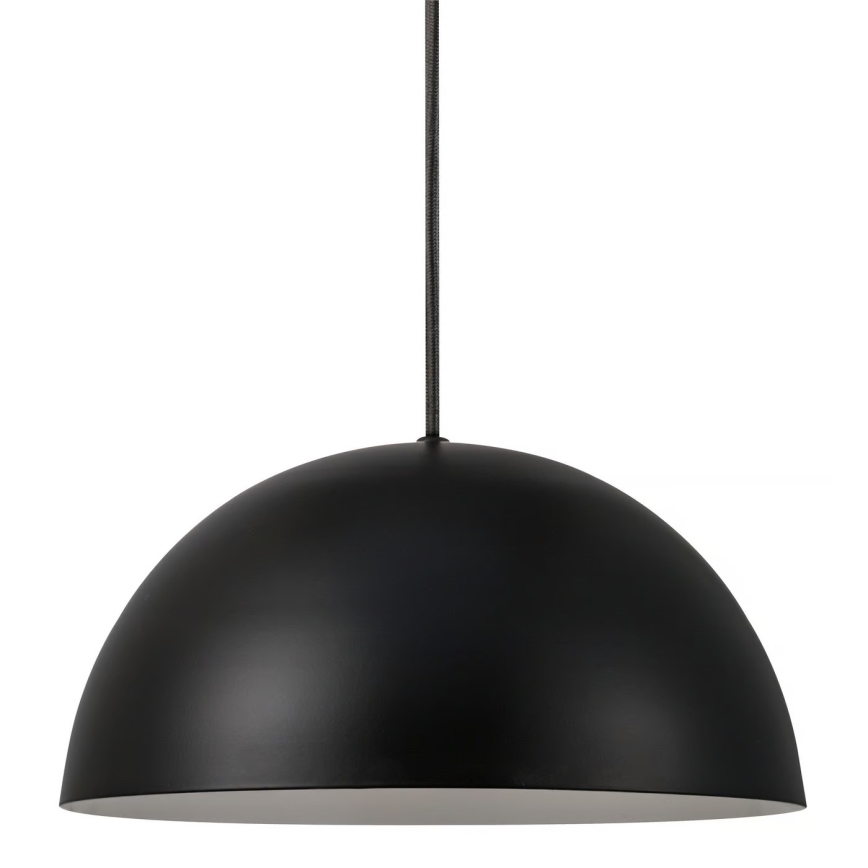 Nordlux - Luster na lanku ELLEN 1xE27/40W/230V pr. 30 cm čierna