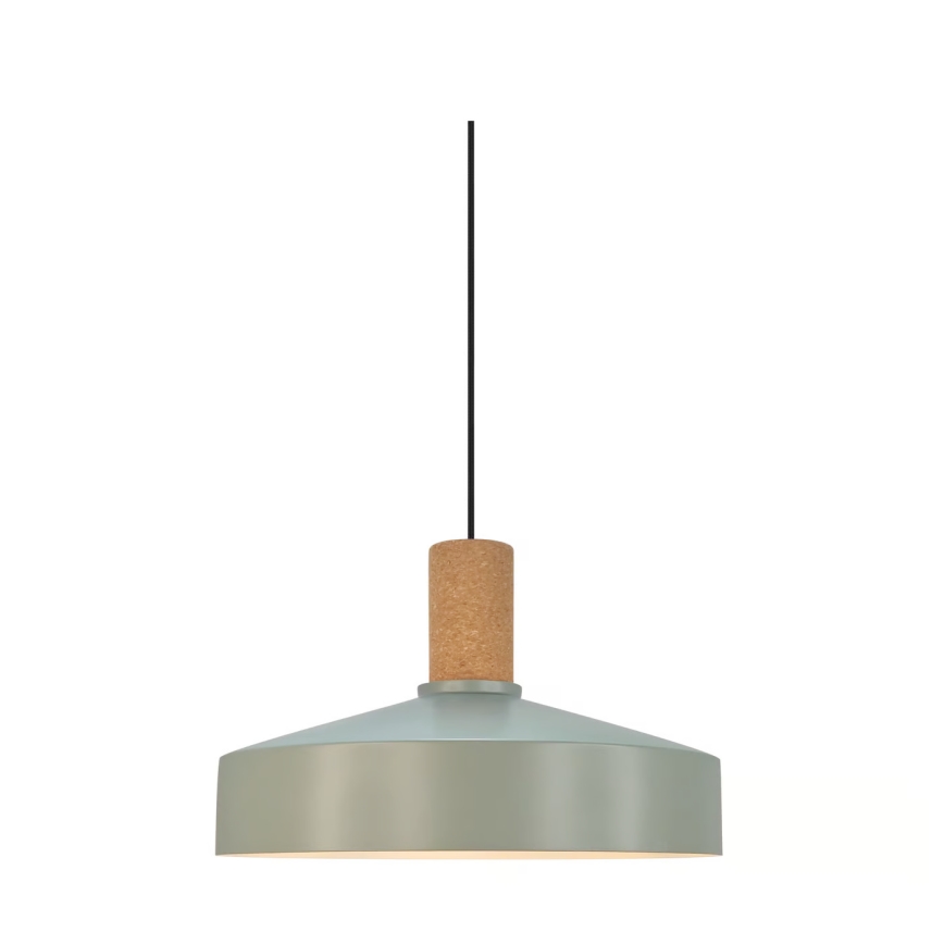 Nordlux - Luster na lanku ELVAS 1xE27/60W/230V pr. 37,5 cm zelená