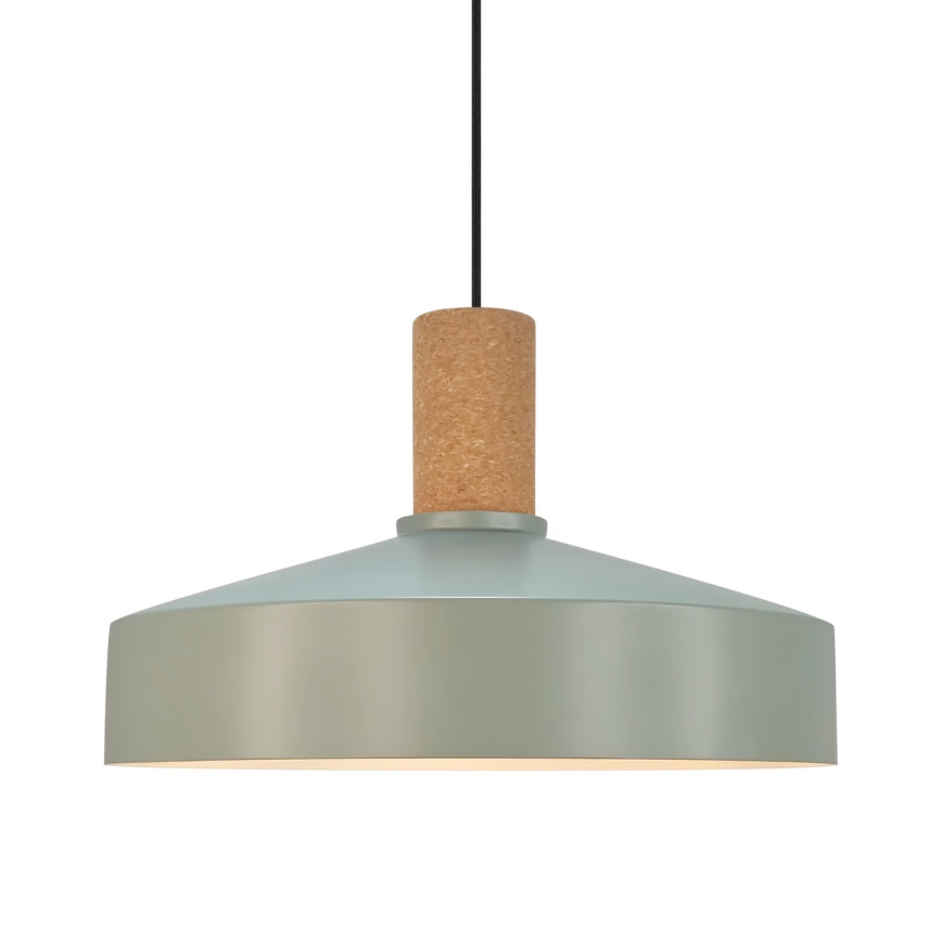 Nordlux - Luster na lanku ELVAS 1xE27/60W/230V pr. 37,5 cm zelená