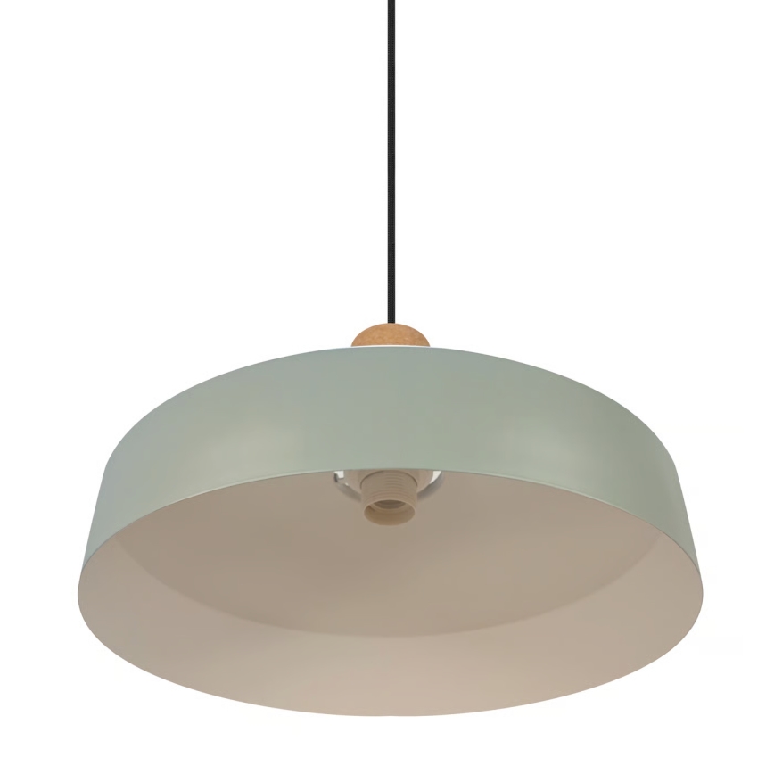 Nordlux - Luster na lanku ELVAS 1xE27/60W/230V pr. 37,5 cm zelená