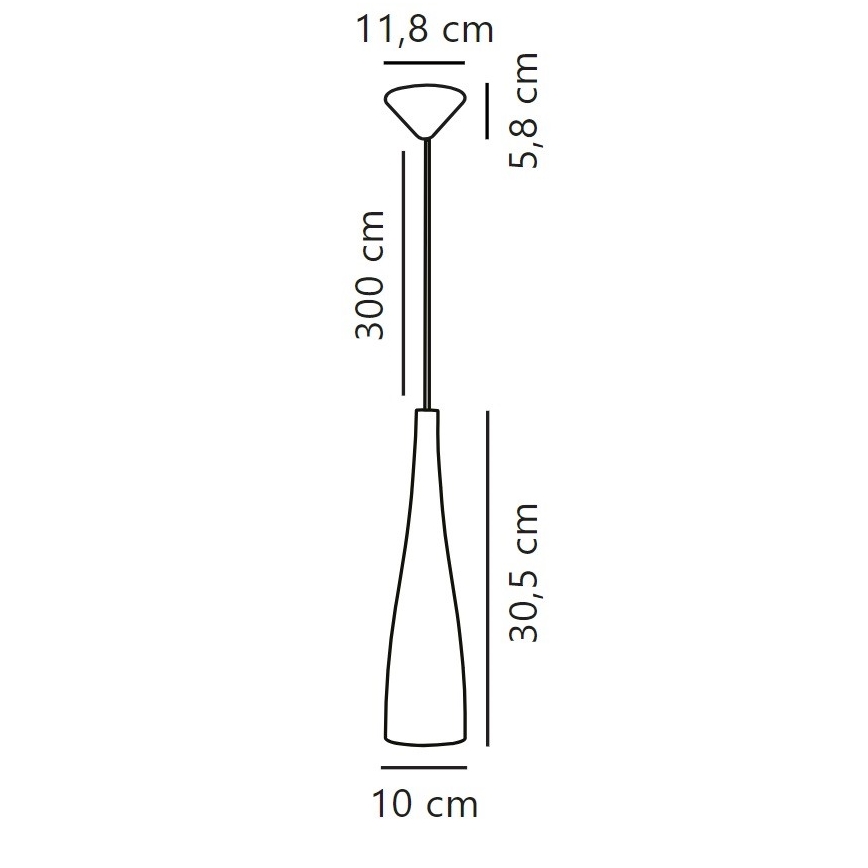 Nordlux - Luster na lanku EMBLA 1xE27/40W/230V čierna