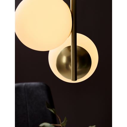 Nordlux - Luster na lanku LILLY 3xE14/40W/230V zlatá