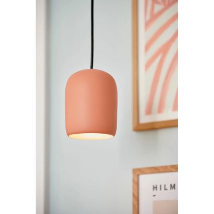 Nordlux - Luster na lanku NOTTI 1xE27/25W/230V pr. 12,5 cm oranžová