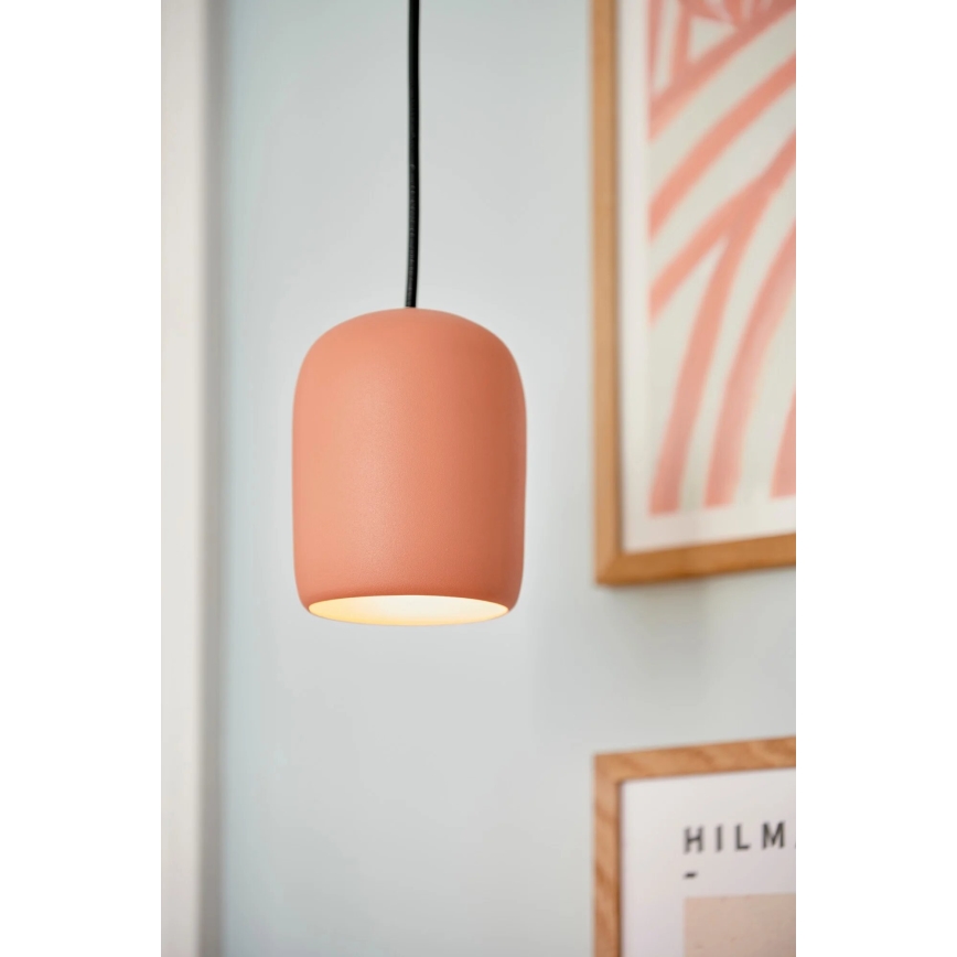 Nordlux - Luster na lanku NOTTI 1xE27/25W/230V pr. 12,5 cm oranžová
