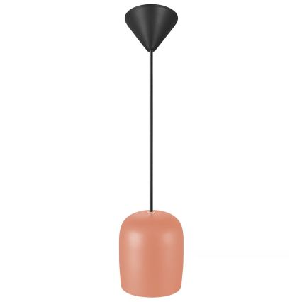 Nordlux - Luster na lanku NOTTI 1xE27/25W/230V pr. 12,5 cm oranžová