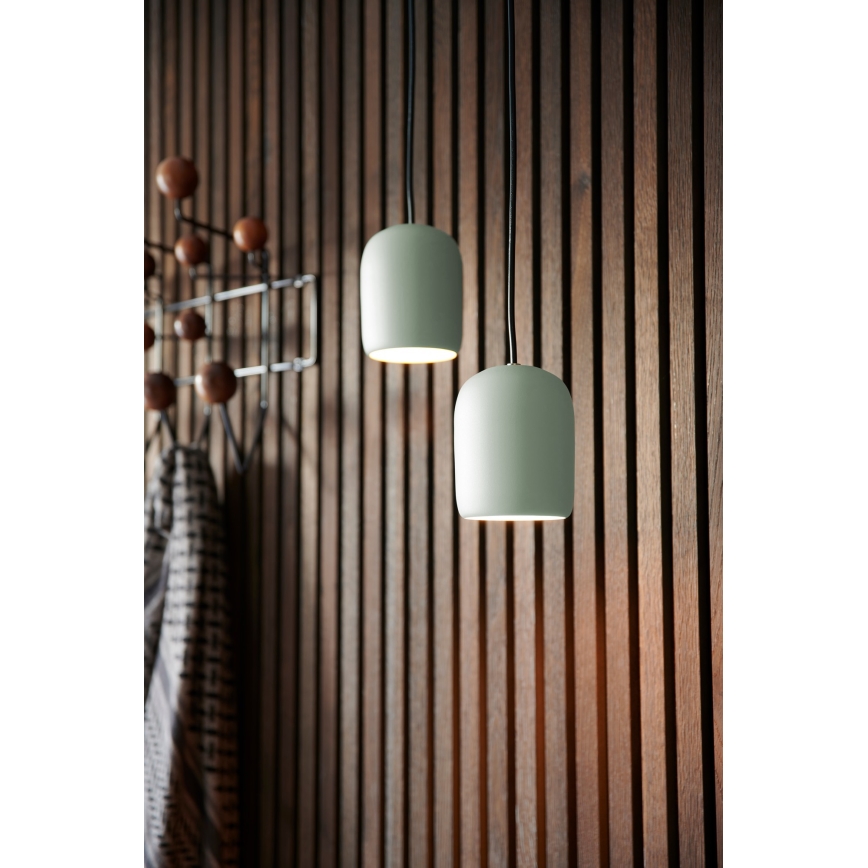 Nordlux - Luster na lanku NOTTI 1xE27/25W/230V zelená