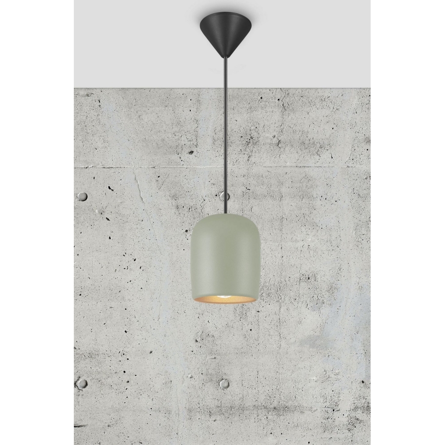 Nordlux - Luster na lanku NOTTI 1xE27/25W/230V zelená