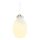 Nordlux - Luster na lanku RAITO 1xE27/25W/230V mosadz/biela