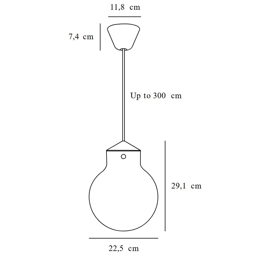 Nordlux - Luster na lanku RAITO 1xE27/25W/230V mosadz/biela