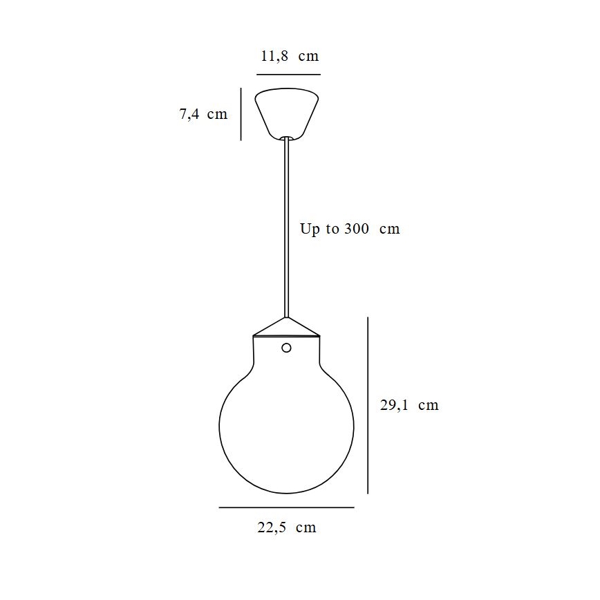 Nordlux - Luster na lanku RAITO 1xE27/25W/230V mosadz/biela
