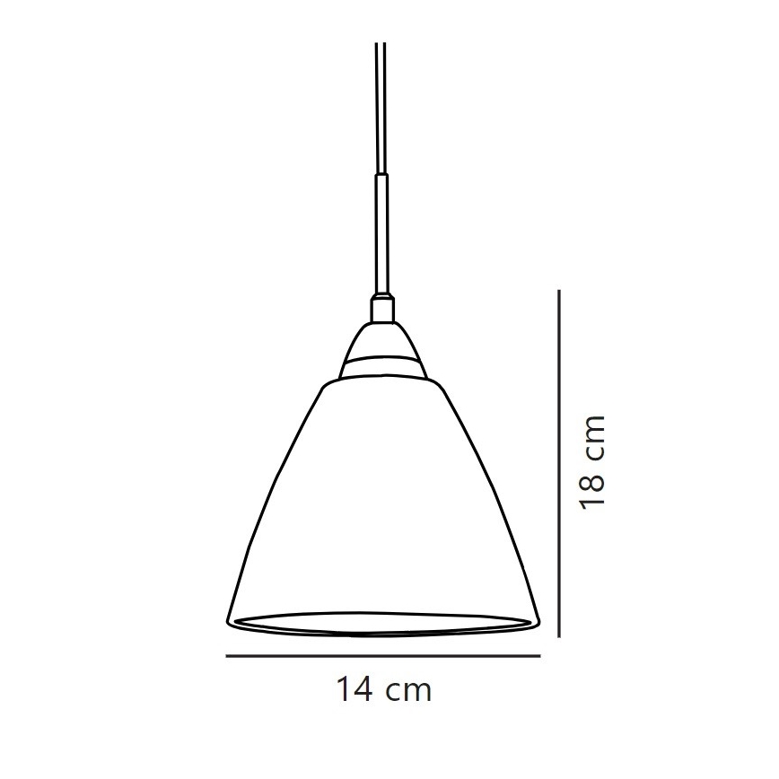 Nordlux - Luster na lanku READ 1xE14/40W/230V lesklý chróm