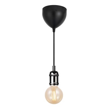 Nordlux - Napájací kábel AVRA 1xE27/60W/230V čierna
