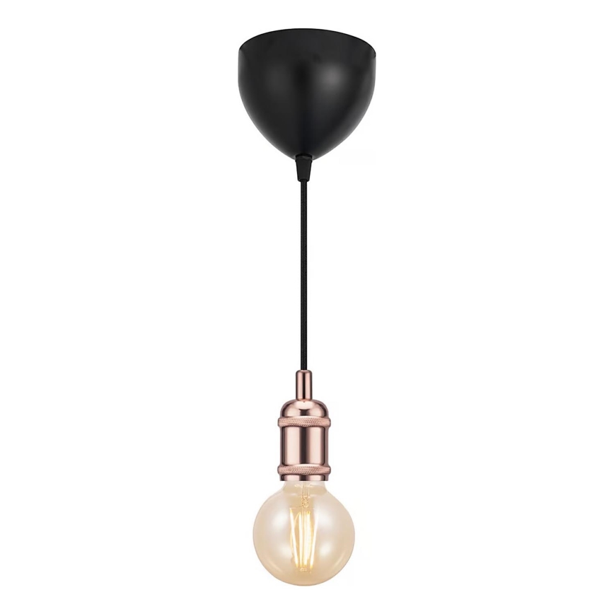 Nordlux - Napájací kábel AVRA 1xE27/60W/230V medená