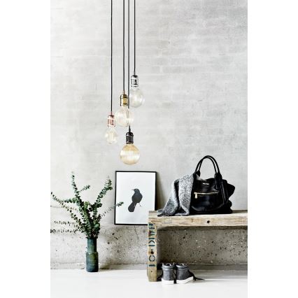 Nordlux - Napájací kábel AVRA 1xE27/60W/230V mosadz