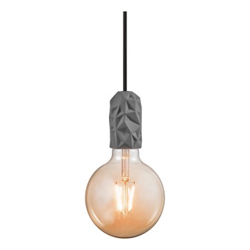 Nordlux - Napájací kábel HANG 1xE27/40W/230V šedá/čierna