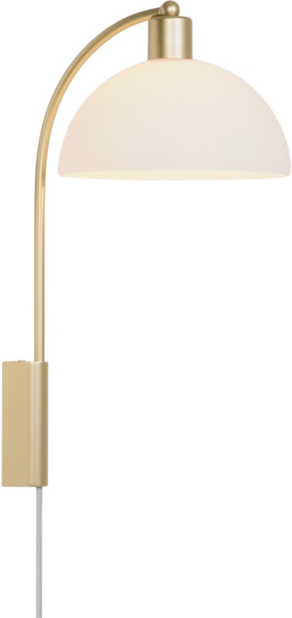 Nordlux - Nástenná lampa ELLEN 1xE14/40W/230V zlatá
