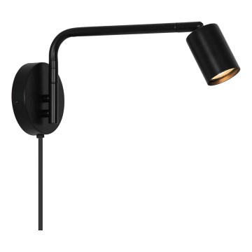 Nordlux - Nástenné bodové svietidlo EXPLORE 1xGU10/5W/230V čierne