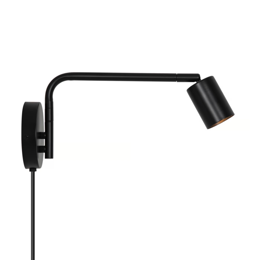 Nordlux - Nástenné bodové svietidlo EXPLORE 1xGU10/5W/230V čierne