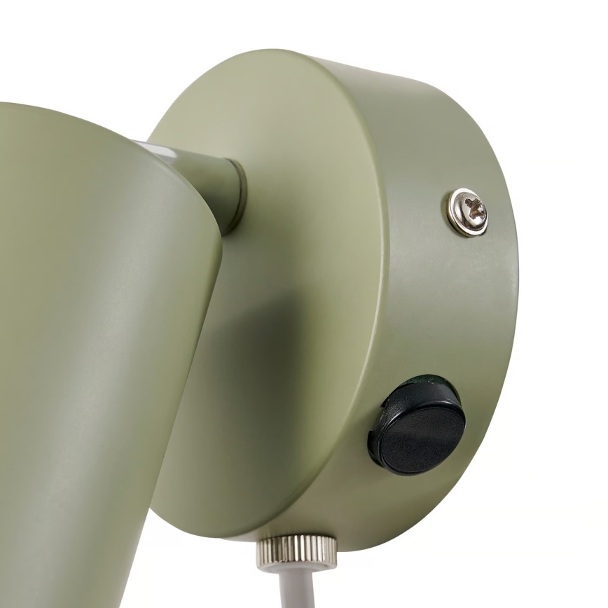 Nordlux - Nástenné bodové svietidlo EXPLORE 1xGU10/7W/230V zelená