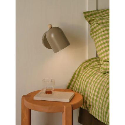 Nordlux - Nástenné bodové svietidlo GASTON 1xE27/15W/230V béžová