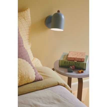 Nordlux - Nástenné bodové svietidlo GASTON 1xE27/15W/230V modrá