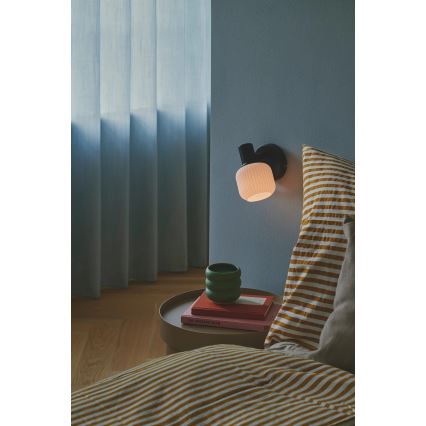Nordlux - Nástenné bodové svietidlo MILFORD 1xE14/10W/230V čierna