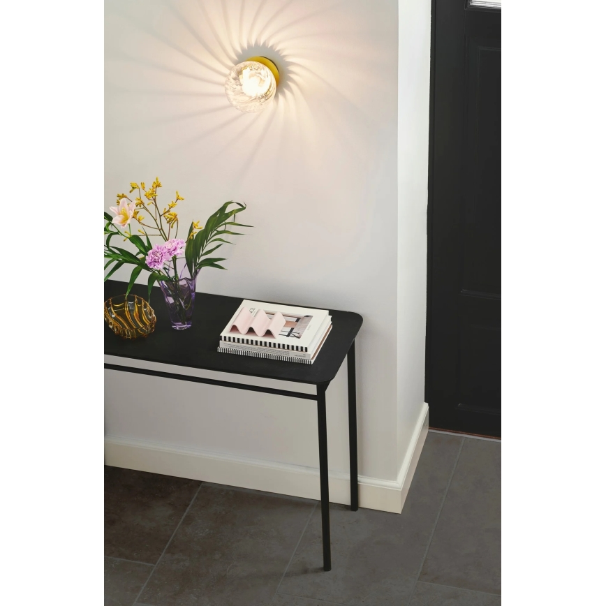 Nordlux - Nástenné svietidlo CHISELL 1xE14/25W/230V mosadz