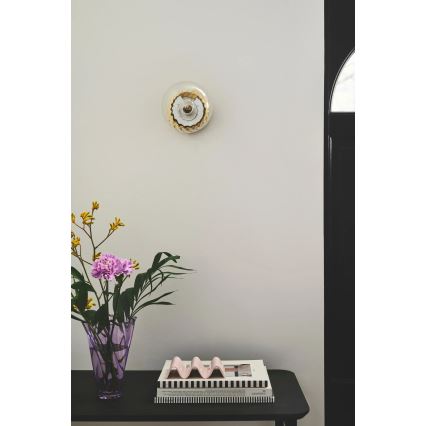 Nordlux - Nástenné svietidlo CHISELL 1xE14/25W/230V mosadz