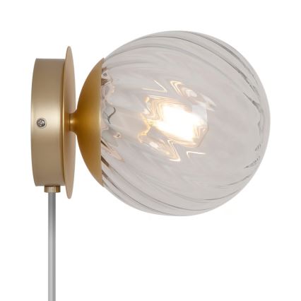 Nordlux - Nástenné svietidlo CHISELL 1xE14/25W/230V mosadz